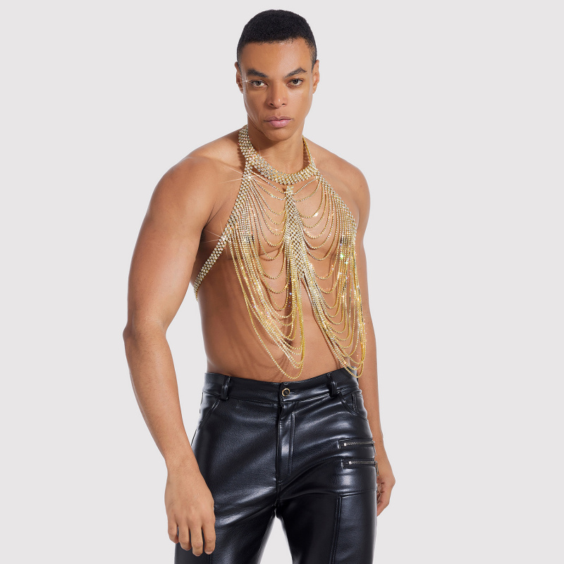 Body Jewelry Retainers - European and American Cross-Border Men's Body