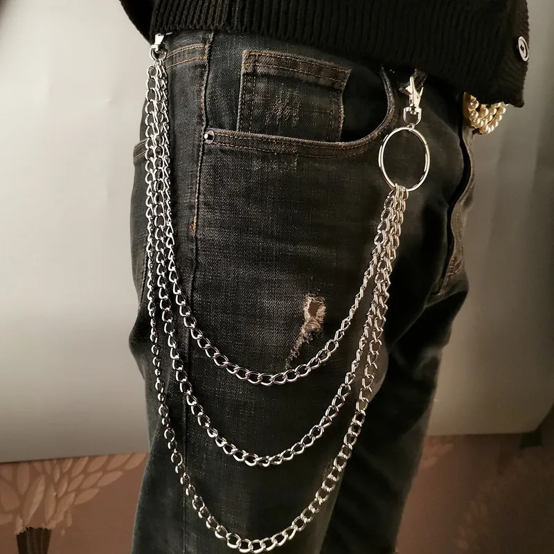 Metal Belt Chain HipHop Rock P - Body Jewelry Retainers 评论和价格