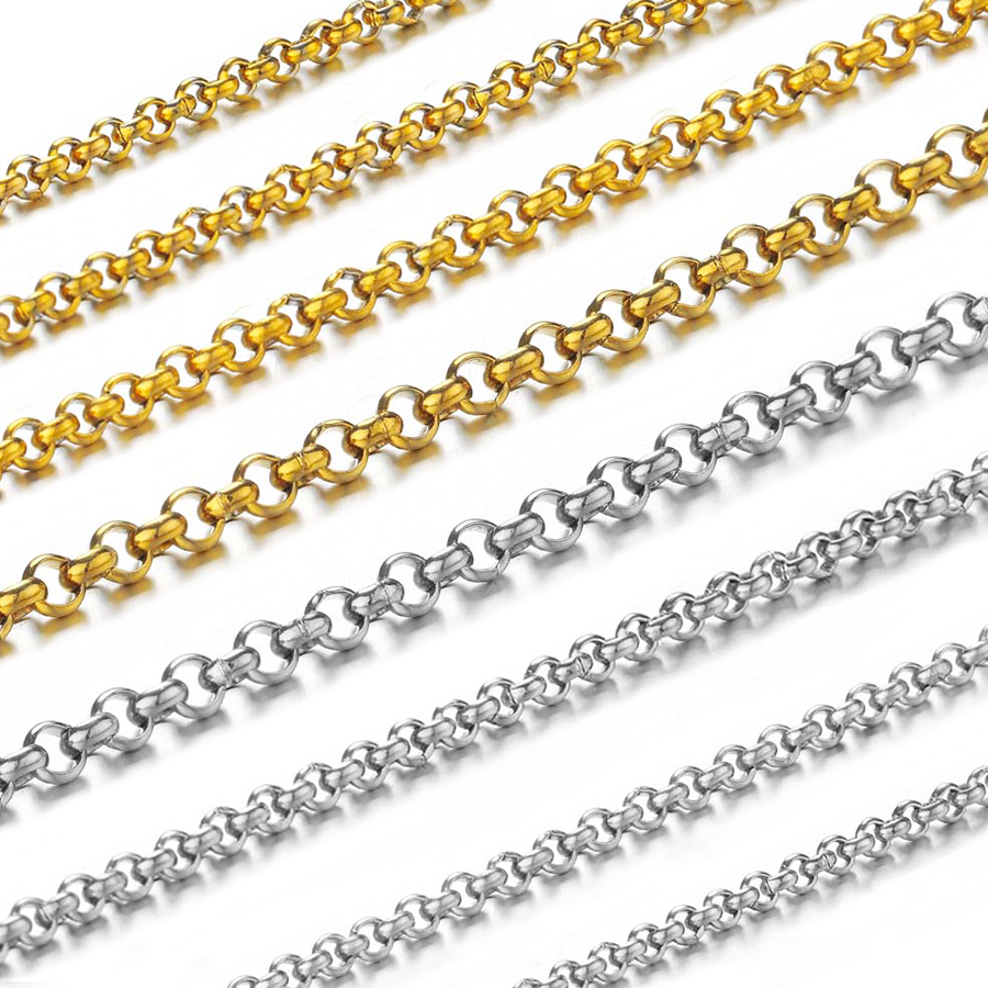 1 Meter 2-4mm Stainless Steel  - Body Jewelry For You 评论和价格