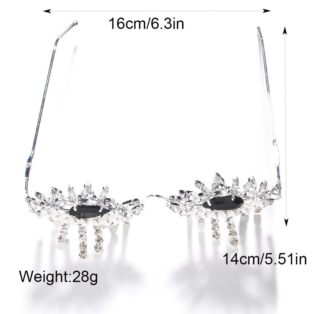 Stonefans Tassel Glasses Frame - Body Jewelry Retainers 评论和价格