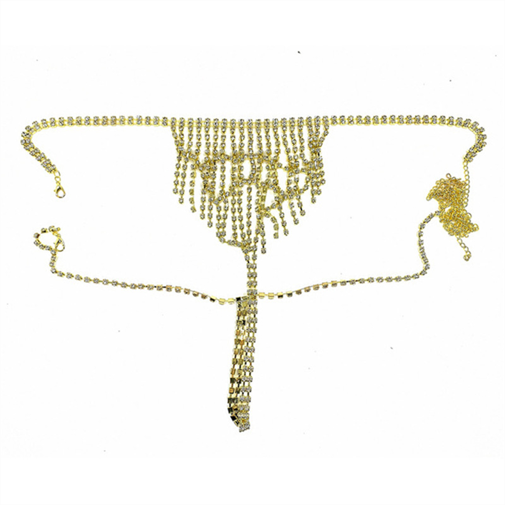 Luxury Sexy Beach Tassel Thong - Body Jewelry Retainers 评论和价格